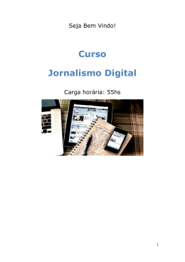 Curso Jornalismo Digital