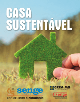 CARTILHA CASA SUSTENTÁVEL • 1 - Senge-MG