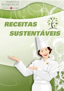 Receitas Sustentáveis.cdr - Hospital Geral de Carapicuíba