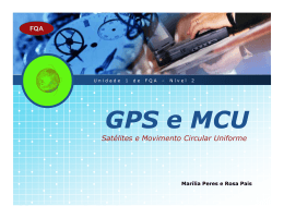 GPS e MCU