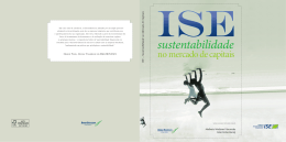 Livro: ISE - Sustentabilidade no Mercado de Capitais