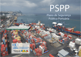 PSPP - Plano de Segurança Pública Portuária