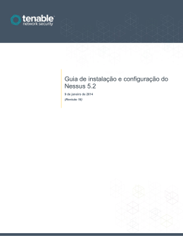 Nessus 5.2 Installation and