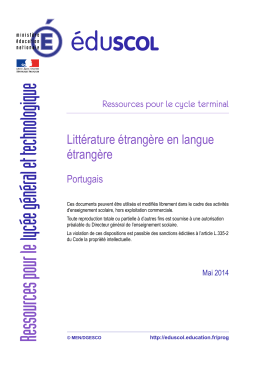 Littérature étrangère en langue étrangère - Education