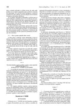 Decreto Lei n.º 4/2009