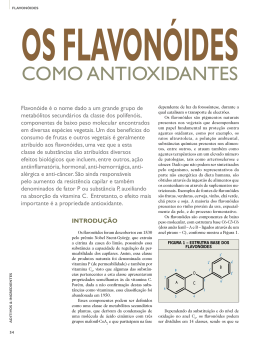 os flavonóides como antioxidantes