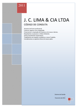 J. C. LIMA & CIA LTDA