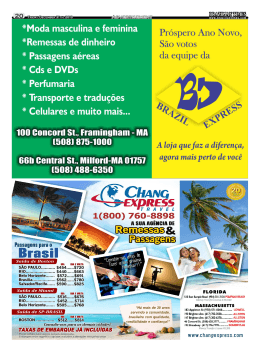 Brazilian Times Leia e anuncie (617) 625-5559