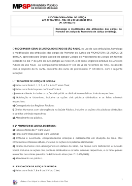 Ato nº 106/2015 - Ministério Público