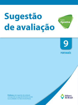 PORTUGUÊS - Editora do Brasil