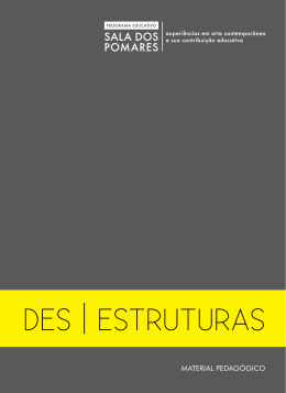Material Educativo | DES-ESTRUTURAS