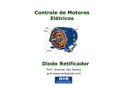 Controle de Motores Elétricos Diodo Retificador