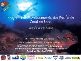 Programa de Monitoramento dos Recifes de Coral do Brasil