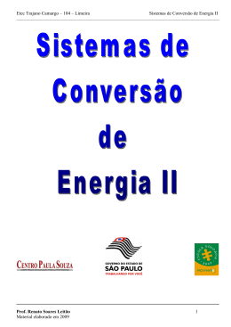 Sistemas de Conversão de Energia II