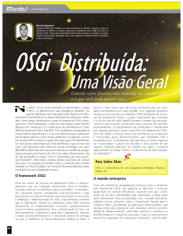 OSGi Distribuída