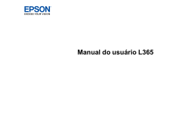 Manual do usuário L365