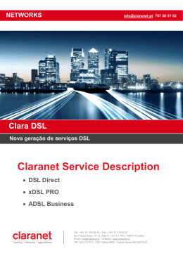 Claranet Service Description