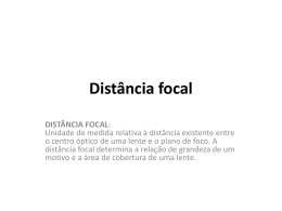 Distância focal