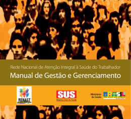 Manual de Gestão e Gerenciamento. 2006.