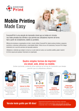 Mobile Printing Made Easy