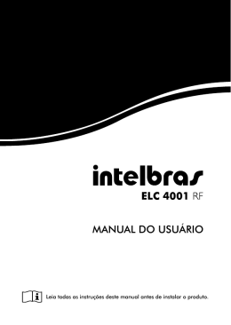 Manual - ELC 4001 RF