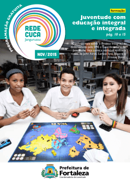 site da Rede Cuca - Prefeitura Municipal de Fortaleza
