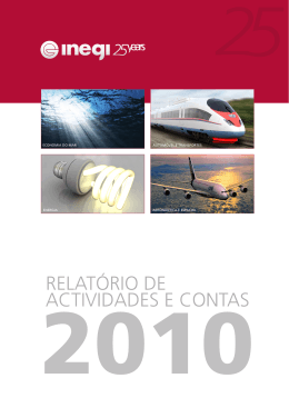 Relatório de Actividades 2010