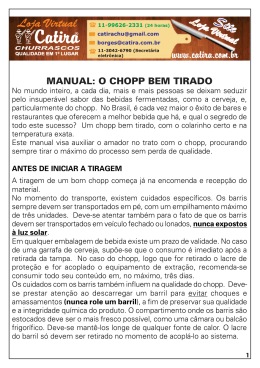 Manual do Tirador de Chopp