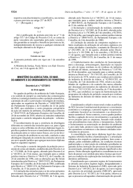 Decreto-Lei n.º 127/2013 - Agência Portuguesa do Ambiente