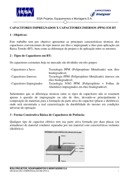 Capacitores MP x PPM