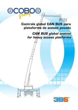 Catálogo Controle Global CAN BUS para Plataforma de