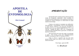 Apostila de Entomologia