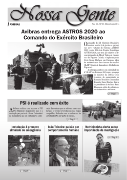 Avibras entrega ASTROS 2020 ao Comando do Exército Brasileiro