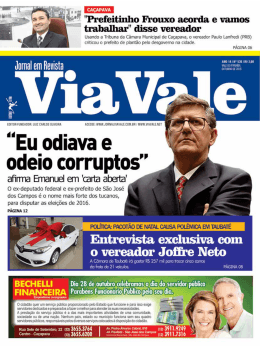 Out. 2015 - Jornal Via Vale