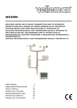 WS3080 - Velleman
