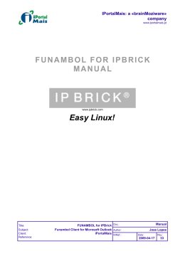FUNAMBOL for IPBrick