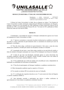 resolução de reitoria nº177/2012