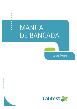 Manual de Bancada - Bioquímica 3MB 16/02/2011