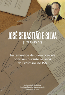 José Sebastião e Silva (1914-1972)