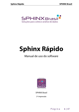 Sphinx Rápido - SPHINX Brasil