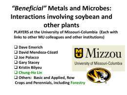 “Beneficial” Metals and Microbes: Interactions involving