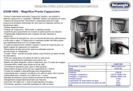 Máquinas para Café Espresso Manuais