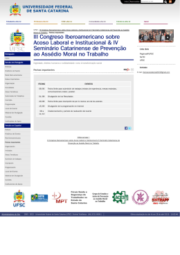 III Congreso Iberoamericano sobre Acoso Laboral e Institucional