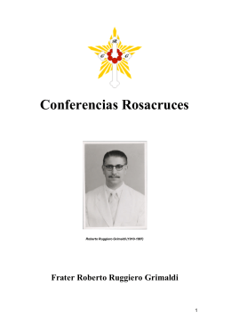 Conferencias Rosacruces