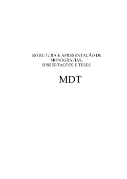 MDT - UFSM