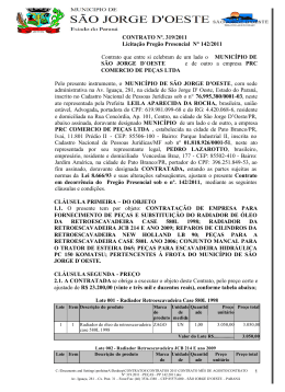contrato nº 319.2011 - peças - pp 142.2011