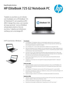 HP EliteBook 725 G2 Notebook PC
