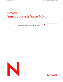 Novell Small Business Suite 6.5