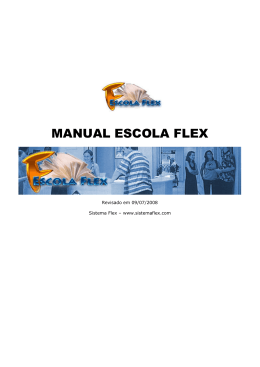 MANUAL ESCOLA FLEX