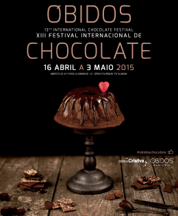 Programa - Festival Internacional de Chocolate de Óbidos